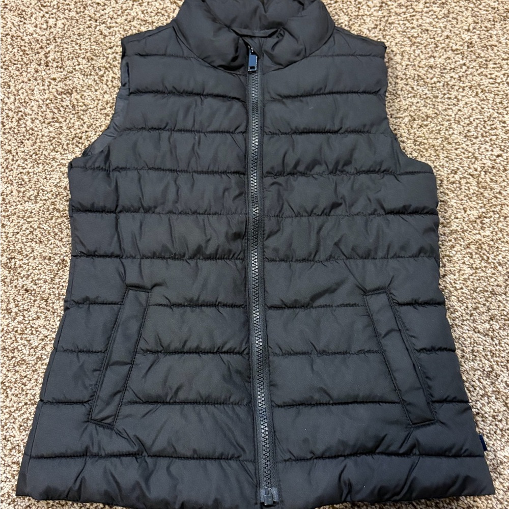 Gap Kids Black Puffer Vest - Small